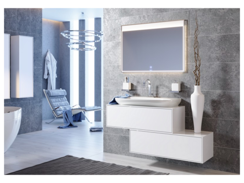 Пенал AQWELLA Genesis 35 белый GEN0535W